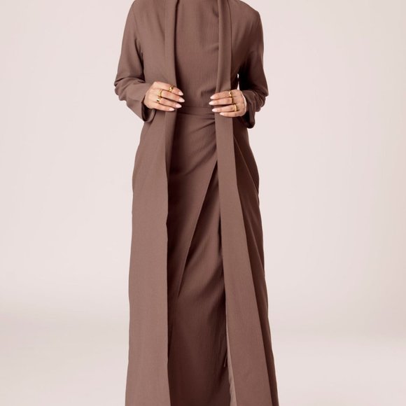 Veiled collection noora 3 piece abaya set - Picture 12 of 12